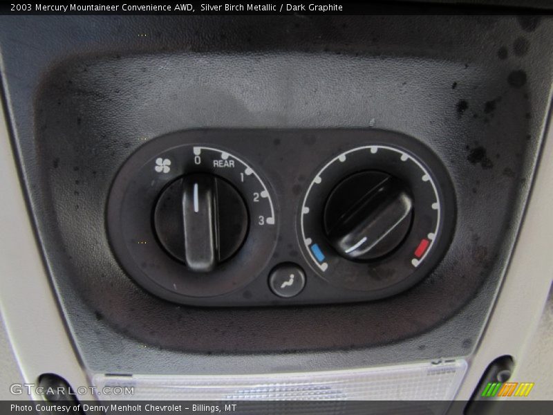 Silver Birch Metallic / Dark Graphite 2003 Mercury Mountaineer Convenience AWD
