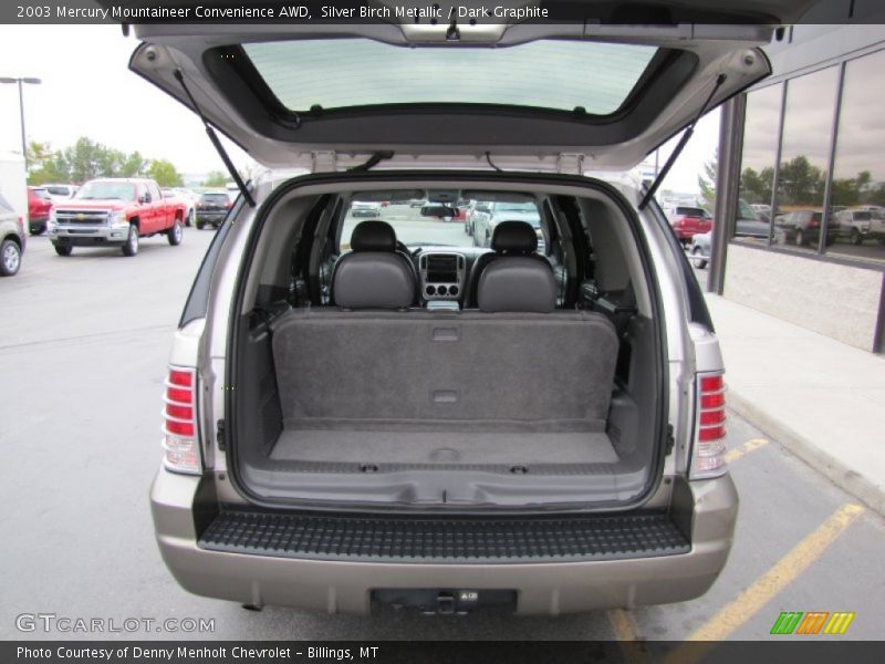 Silver Birch Metallic / Dark Graphite 2003 Mercury Mountaineer Convenience AWD