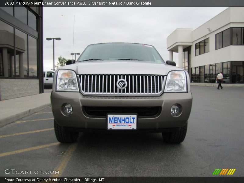 Silver Birch Metallic / Dark Graphite 2003 Mercury Mountaineer Convenience AWD