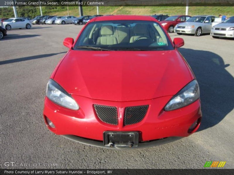 Crimson Red / Cashmere 2008 Pontiac Grand Prix Sedan