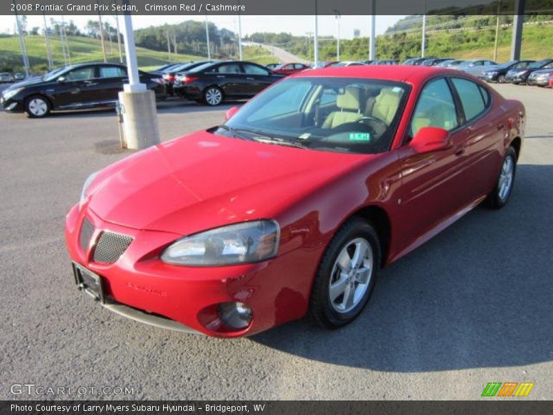 Crimson Red / Cashmere 2008 Pontiac Grand Prix Sedan