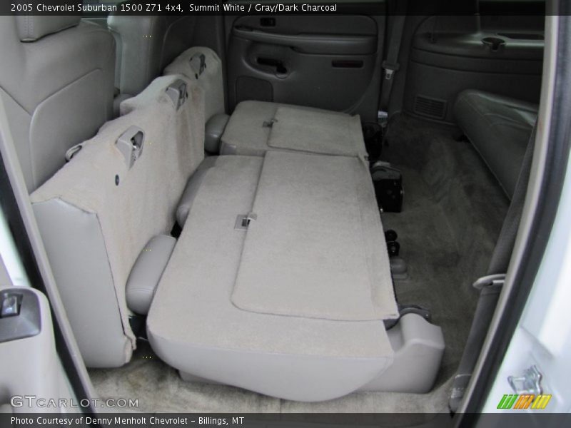 Summit White / Gray/Dark Charcoal 2005 Chevrolet Suburban 1500 Z71 4x4