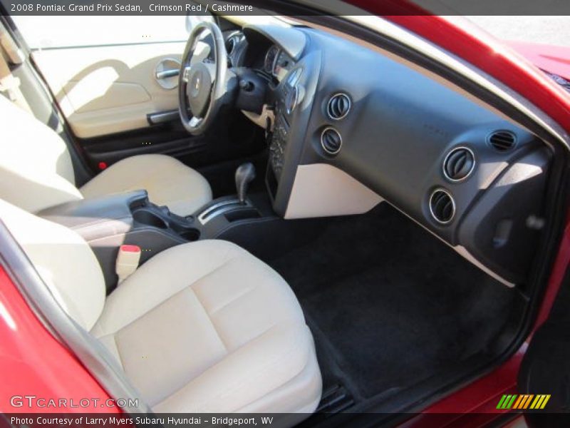 Crimson Red / Cashmere 2008 Pontiac Grand Prix Sedan