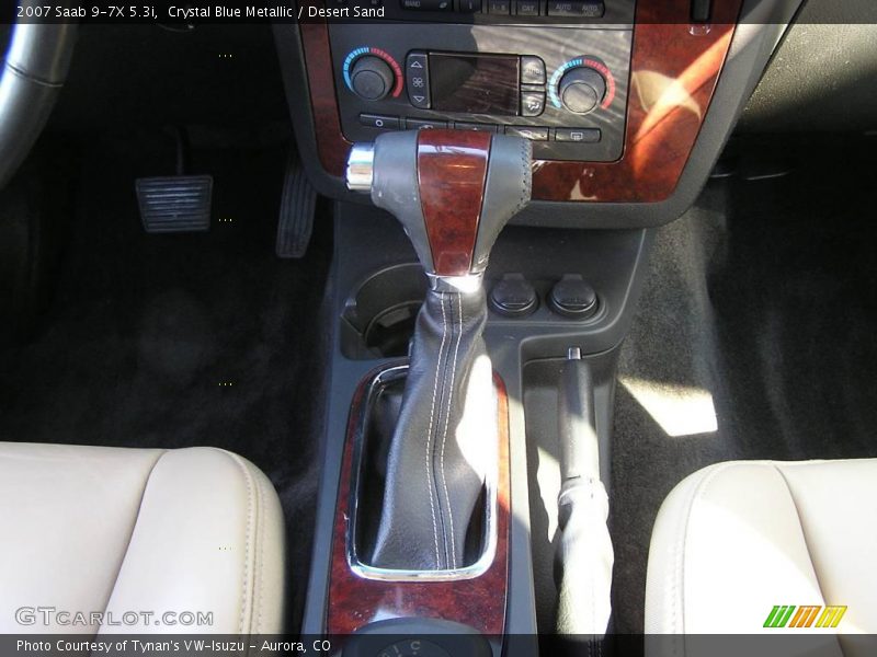 Crystal Blue Metallic / Desert Sand 2007 Saab 9-7X 5.3i