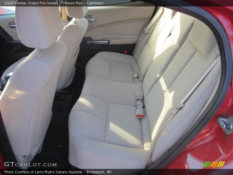 Crimson Red / Cashmere 2008 Pontiac Grand Prix Sedan