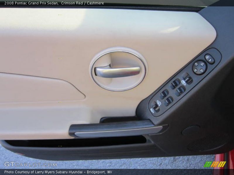 Crimson Red / Cashmere 2008 Pontiac Grand Prix Sedan
