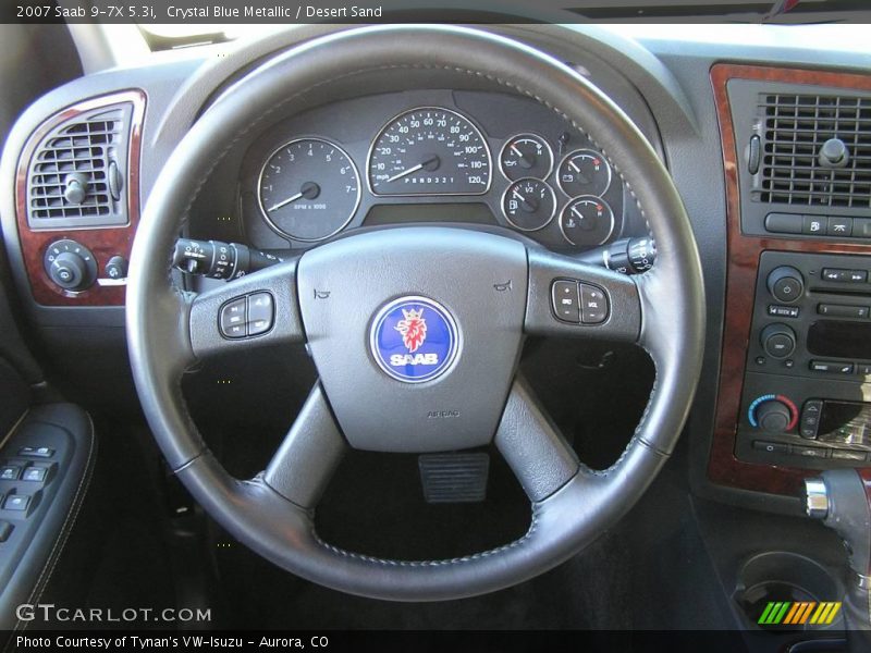 Crystal Blue Metallic / Desert Sand 2007 Saab 9-7X 5.3i