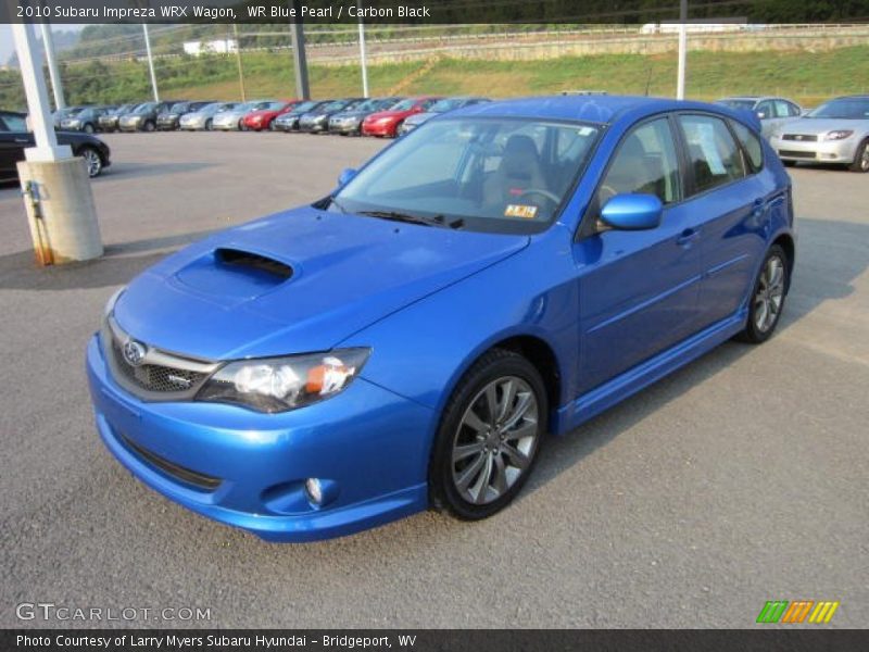 Front 3/4 View of 2010 Impreza WRX Wagon