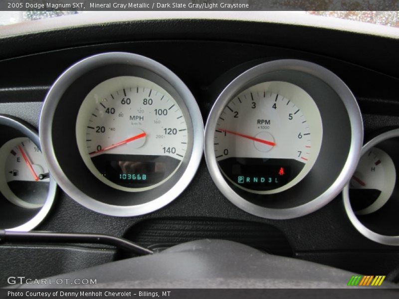 Mineral Gray Metallic / Dark Slate Gray/Light Graystone 2005 Dodge Magnum SXT
