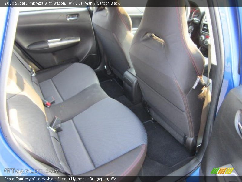 2010 Impreza WRX Wagon Carbon Black Interior