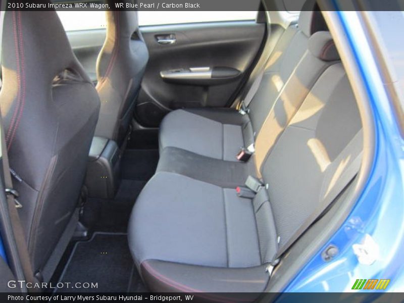  2010 Impreza WRX Wagon Carbon Black Interior
