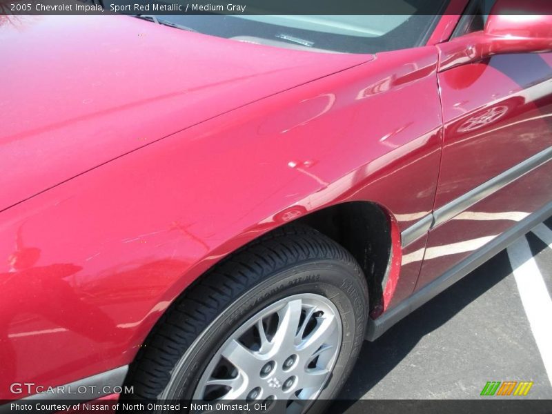 Sport Red Metallic / Medium Gray 2005 Chevrolet Impala
