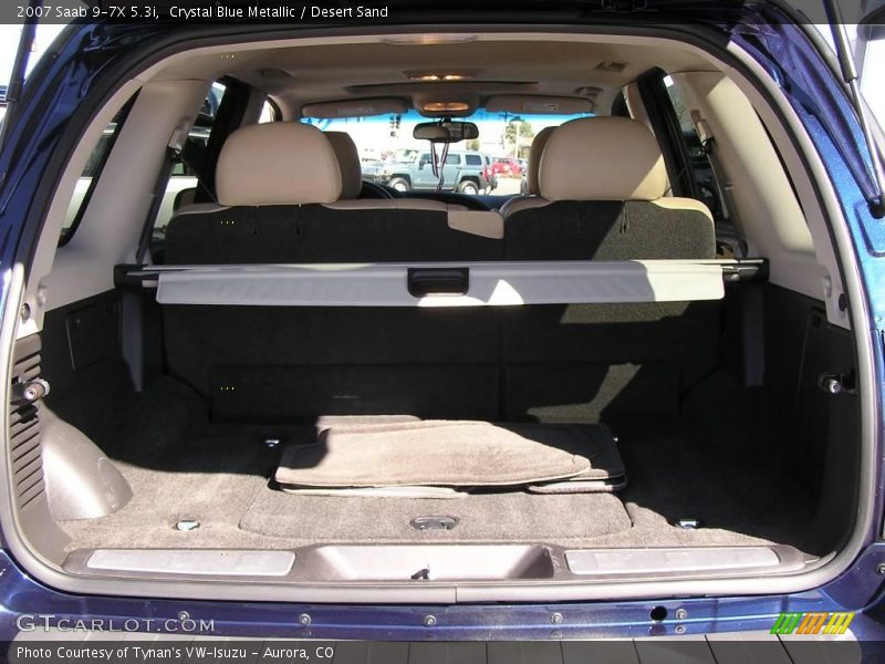 Crystal Blue Metallic / Desert Sand 2007 Saab 9-7X 5.3i