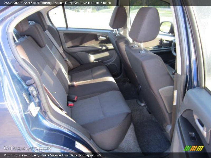 Deep Sea Blue Metallic / Black 2008 Suzuki SX4 Sport Touring Sedan