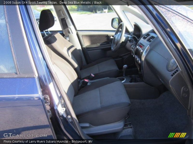 Deep Sea Blue Metallic / Black 2008 Suzuki SX4 Sport Touring Sedan