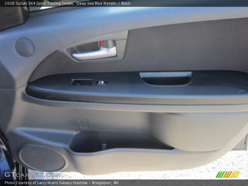 Deep Sea Blue Metallic / Black 2008 Suzuki SX4 Sport Touring Sedan