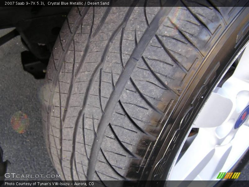 Crystal Blue Metallic / Desert Sand 2007 Saab 9-7X 5.3i