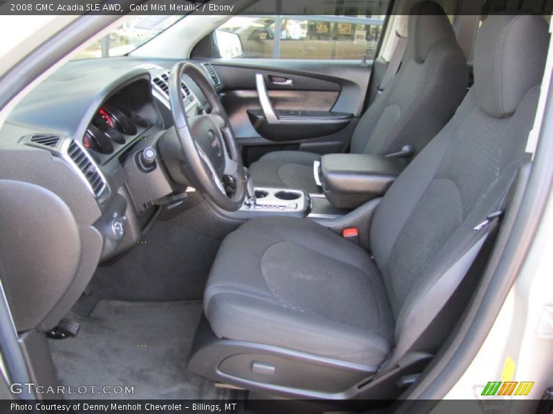 Gold Mist Metallic / Ebony 2008 GMC Acadia SLE AWD