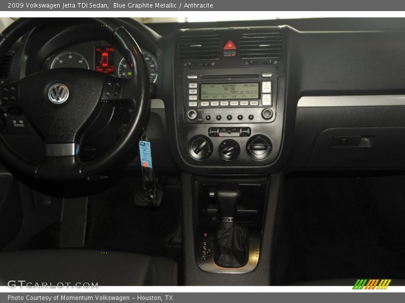Blue Graphite Metallic / Anthracite 2009 Volkswagen Jetta TDI Sedan