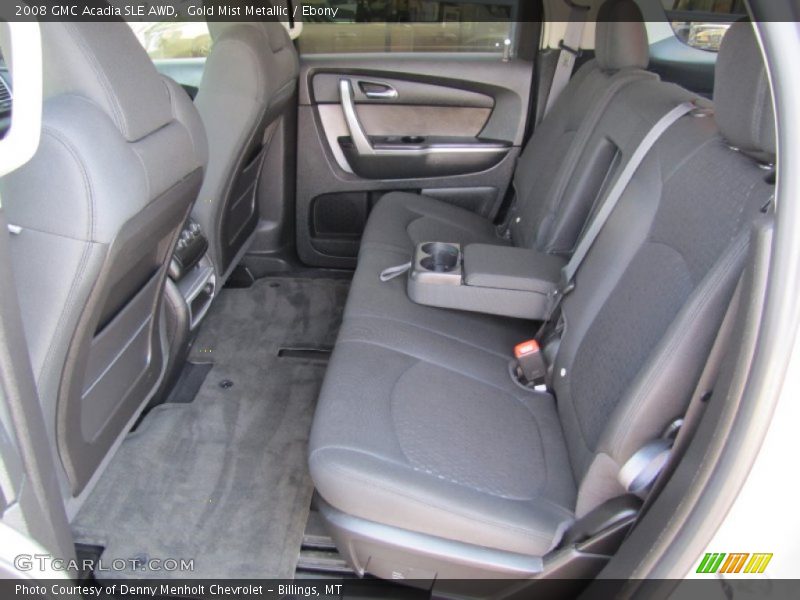Gold Mist Metallic / Ebony 2008 GMC Acadia SLE AWD