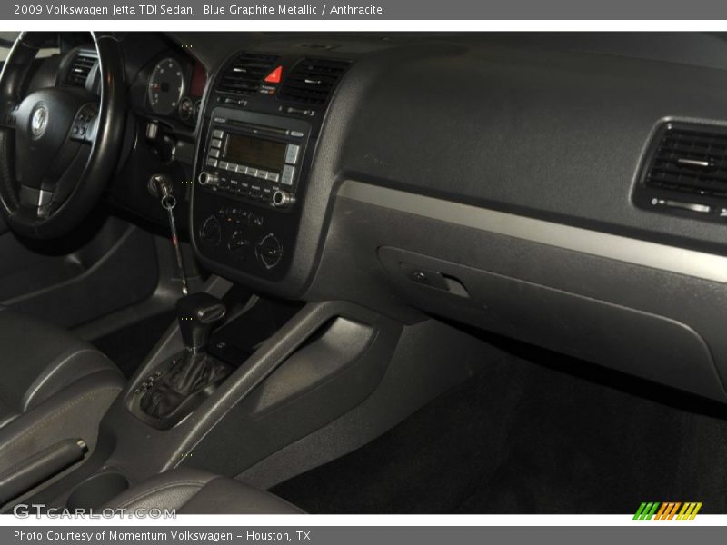 Blue Graphite Metallic / Anthracite 2009 Volkswagen Jetta TDI Sedan
