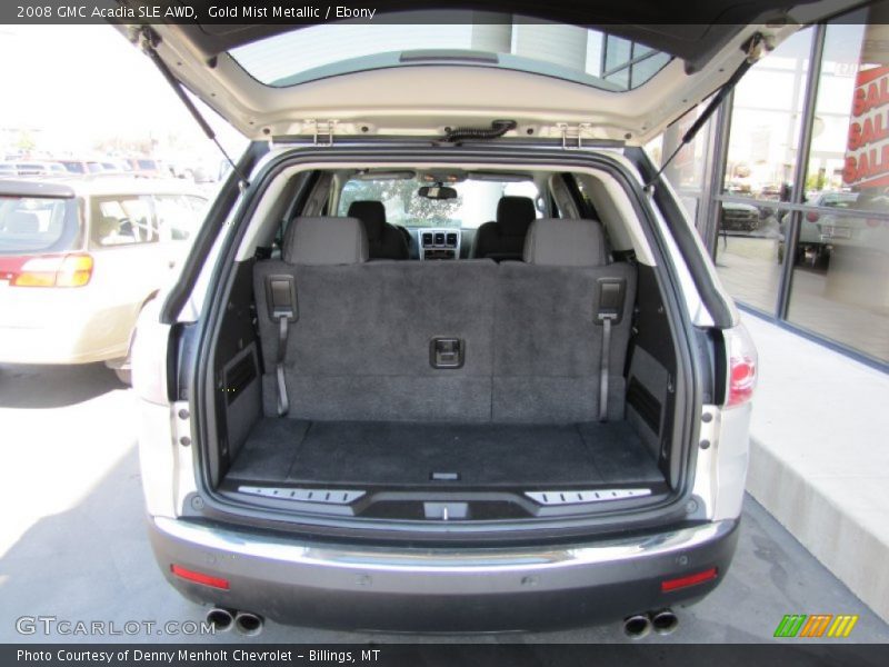 Gold Mist Metallic / Ebony 2008 GMC Acadia SLE AWD
