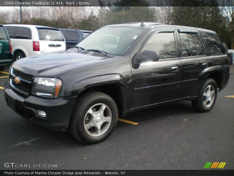 Black / Ebony 2006 Chevrolet TrailBlazer LS 4x4