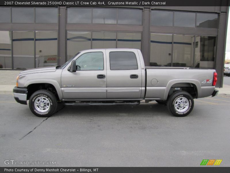 Graystone Metallic / Dark Charcoal 2007 Chevrolet Silverado 2500HD Classic LT Crew Cab 4x4