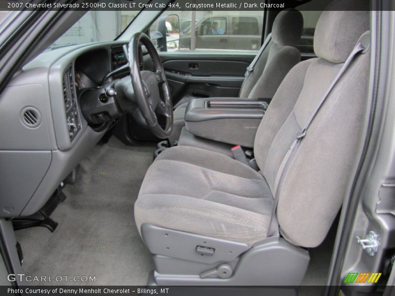 Graystone Metallic / Dark Charcoal 2007 Chevrolet Silverado 2500HD Classic LT Crew Cab 4x4