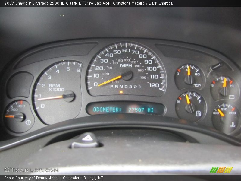  2007 Silverado 2500HD Classic LT Crew Cab 4x4 Classic LT Crew Cab 4x4 Gauges