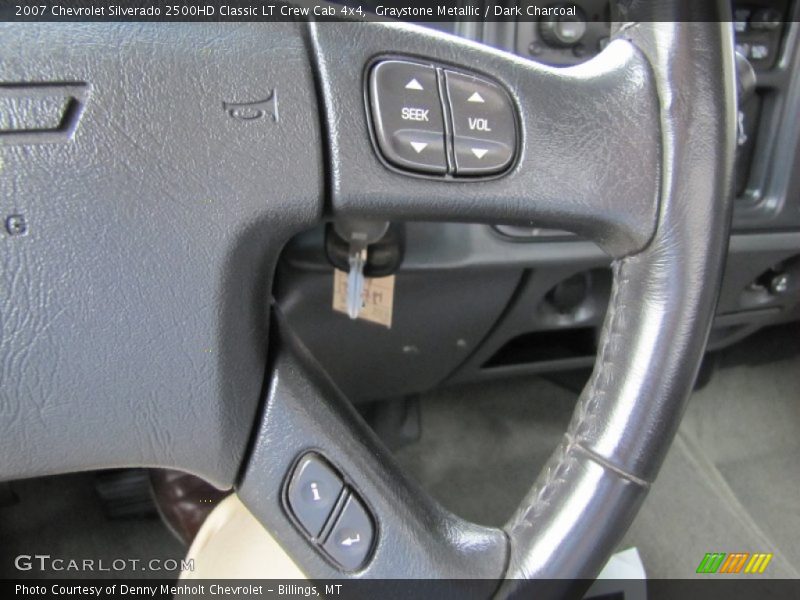 Graystone Metallic / Dark Charcoal 2007 Chevrolet Silverado 2500HD Classic LT Crew Cab 4x4