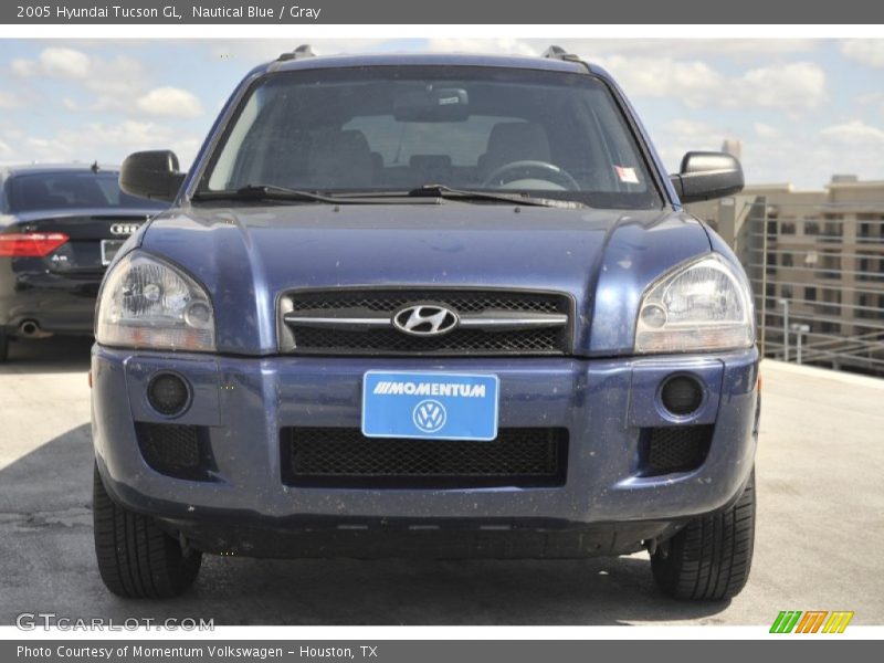 Nautical Blue / Gray 2005 Hyundai Tucson GL