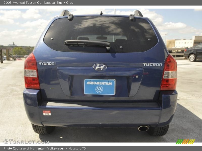 Nautical Blue / Gray 2005 Hyundai Tucson GL