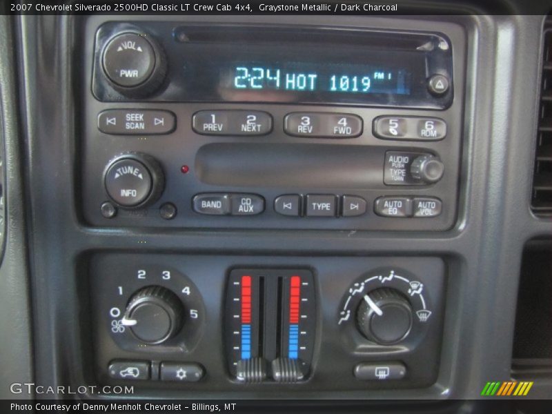 Audio System of 2007 Silverado 2500HD Classic LT Crew Cab 4x4