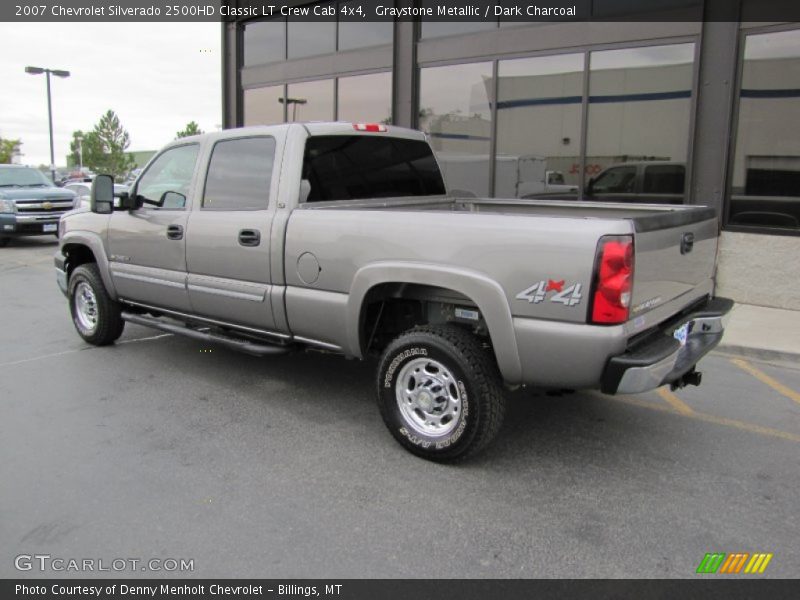 Graystone Metallic / Dark Charcoal 2007 Chevrolet Silverado 2500HD Classic LT Crew Cab 4x4