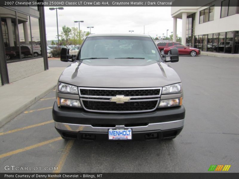 Graystone Metallic / Dark Charcoal 2007 Chevrolet Silverado 2500HD Classic LT Crew Cab 4x4