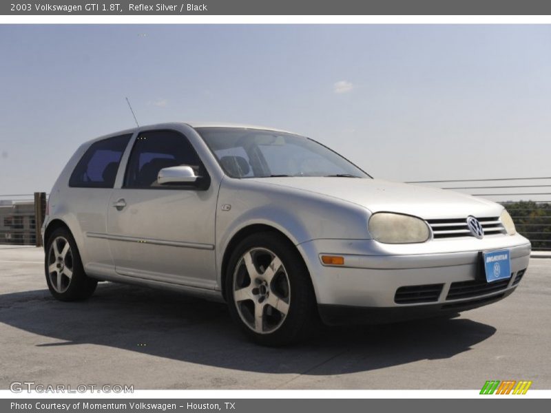 Reflex Silver / Black 2003 Volkswagen GTI 1.8T