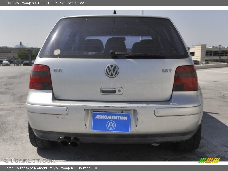 Reflex Silver / Black 2003 Volkswagen GTI 1.8T