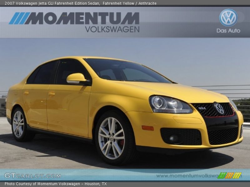 Fahrenheit Yellow / Anthracite 2007 Volkswagen Jetta GLI Fahrenheit Edition Sedan