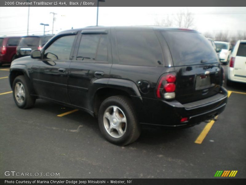 Black / Ebony 2006 Chevrolet TrailBlazer LS 4x4