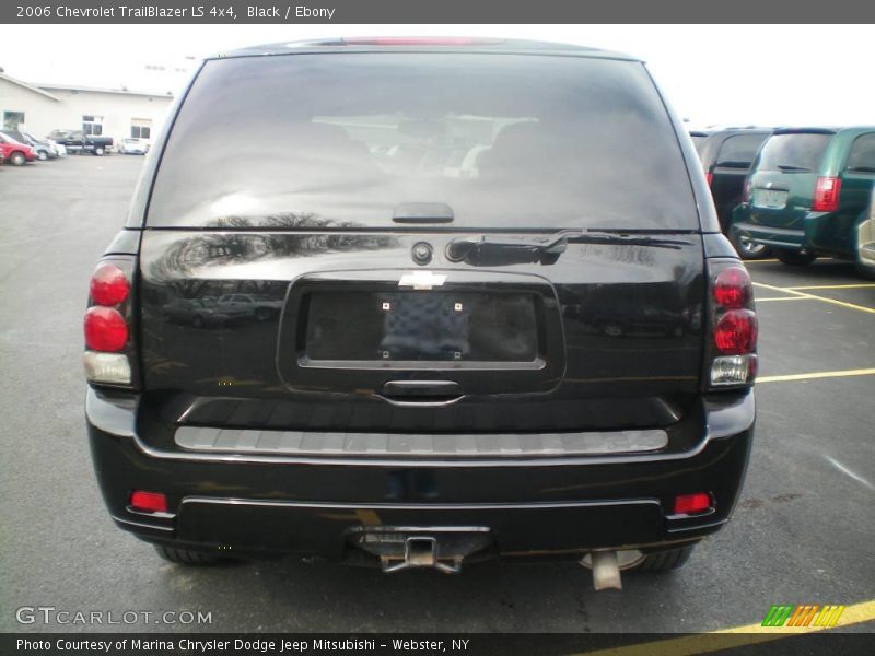 Black / Ebony 2006 Chevrolet TrailBlazer LS 4x4