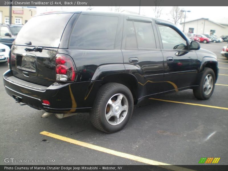 Black / Ebony 2006 Chevrolet TrailBlazer LS 4x4