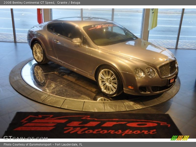 Granite / Beluga 2008 Bentley Continental GT Speed