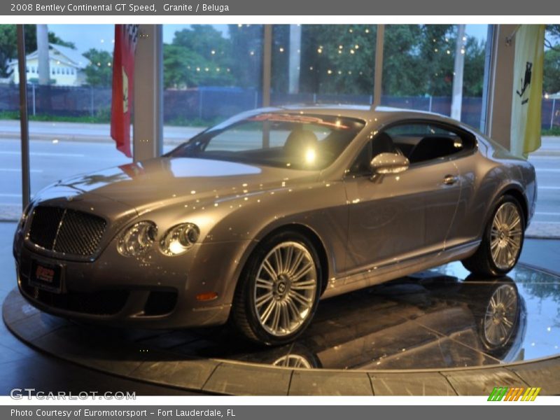 Granite / Beluga 2008 Bentley Continental GT Speed