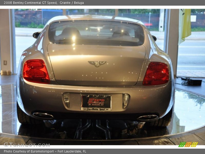 Granite / Beluga 2008 Bentley Continental GT Speed