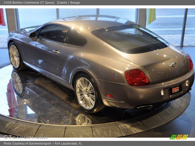 Granite / Beluga 2008 Bentley Continental GT Speed