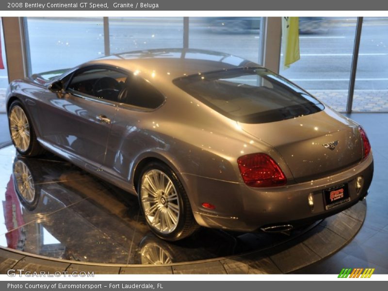 Granite / Beluga 2008 Bentley Continental GT Speed