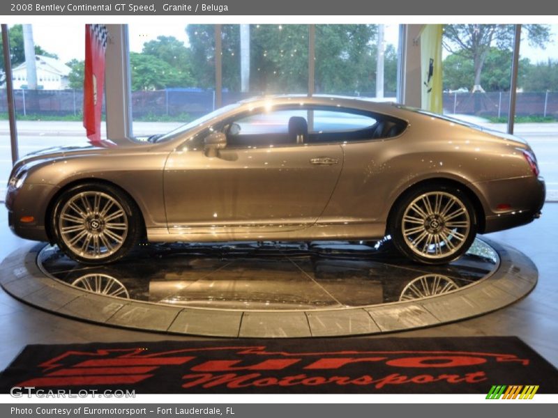 Granite / Beluga 2008 Bentley Continental GT Speed