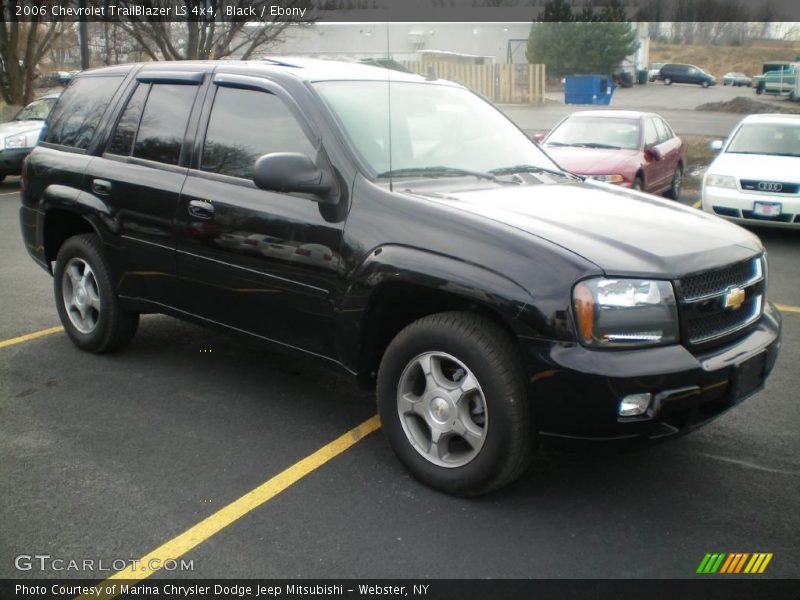 Black / Ebony 2006 Chevrolet TrailBlazer LS 4x4