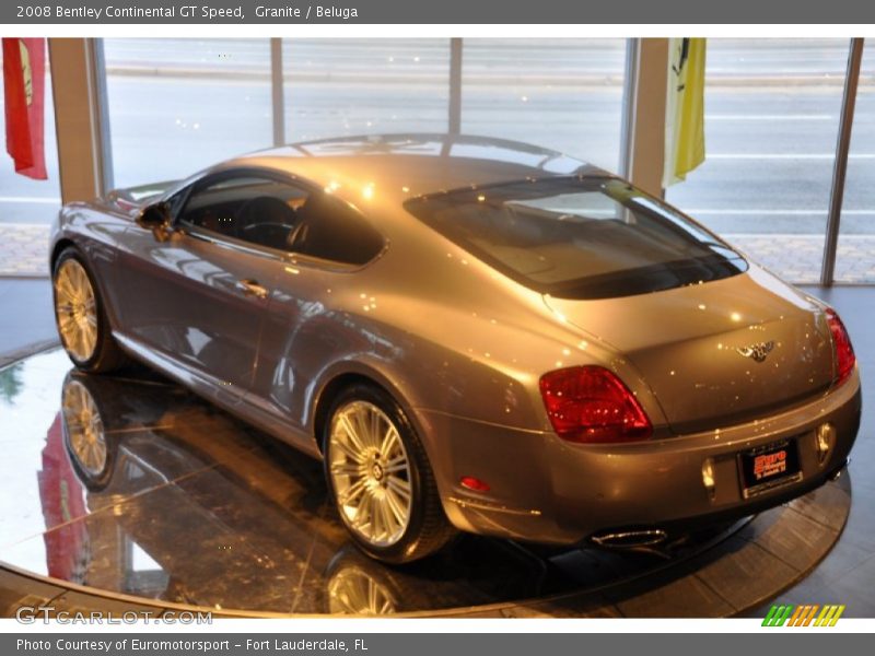 Granite / Beluga 2008 Bentley Continental GT Speed